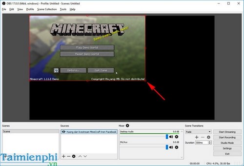 How to Live Stream Minecraft on Facebook Using OBS Picture 6