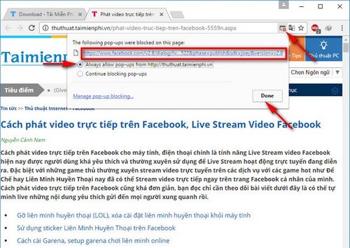 How to Live Stream Minecraft on Facebook Using OBS Picture 9