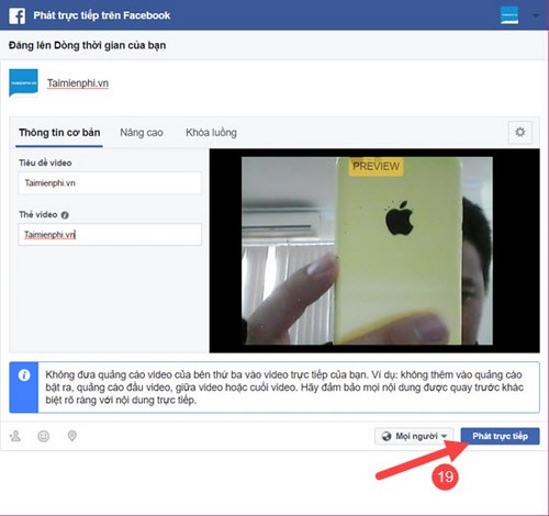 Picture 28 of How to Live Stream on Facebook, broadcast live video on Facebook