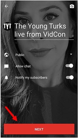 Picture 4 of How to live stream YouTube videos on your phone