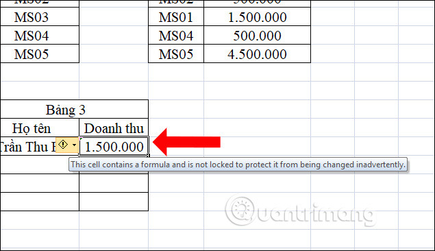 How to lock formulas in Excel - Protect excel formulas Picture 5