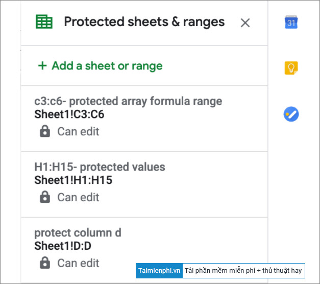 Picture 10 of How to lock formulas in Google Sheets