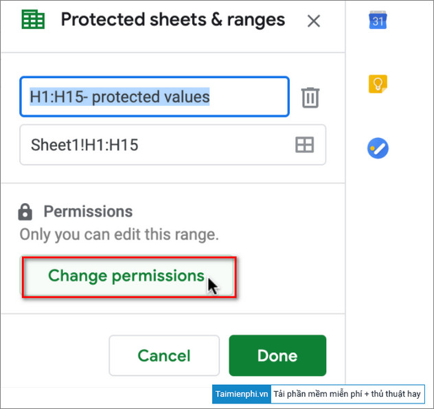 Picture 12 of How to lock formulas in Google Sheets