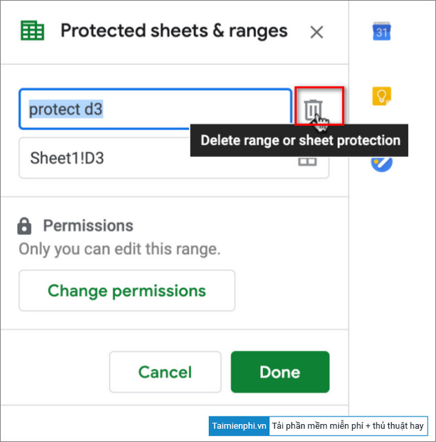 Picture 15 of How to lock formulas in Google Sheets