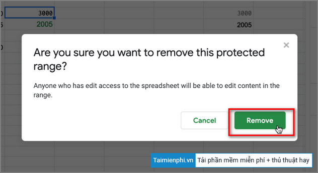 Picture 16 of How to lock formulas in Google Sheets