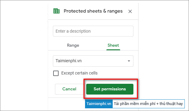 Picture 4 of How to lock formulas in Google Sheets