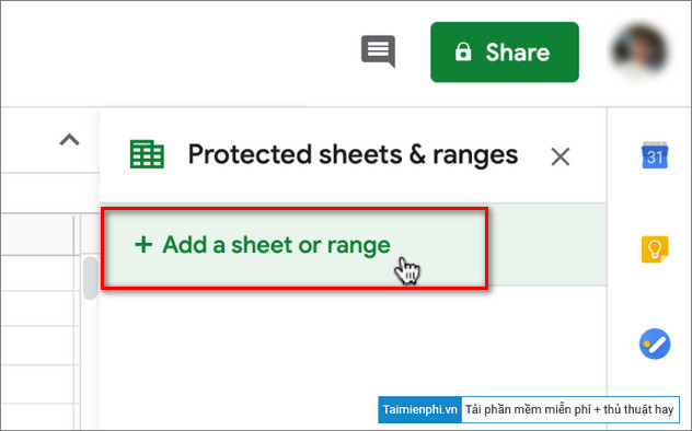 Picture 7 of How to lock formulas in Google Sheets