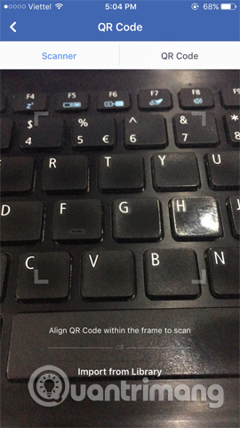 images 1 of How to log in to Facebook on computer using QR code - Login to Facebook web by phone