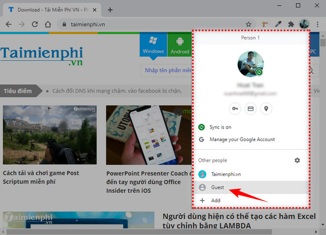 Picture 3 of How to log in to Gmail on another device
