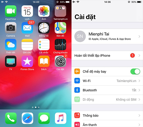 How to log in to iCloud on iPhone, iPad Picture 1