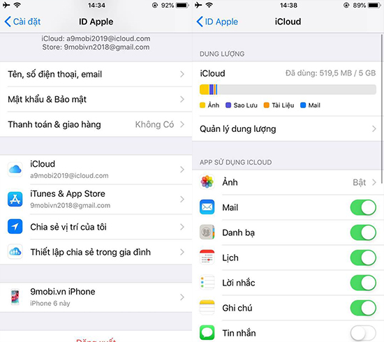 How to log in to iCloud on iPhone, iPad Picture 3