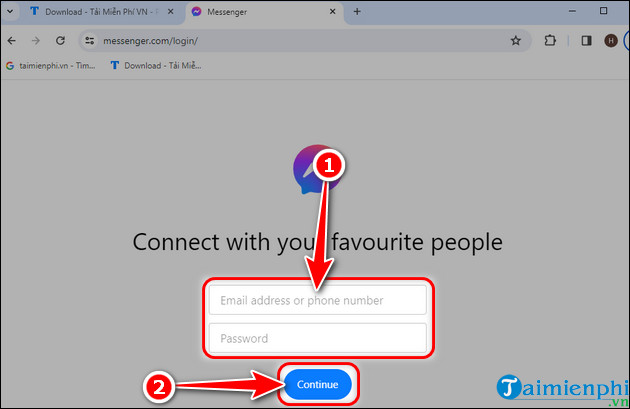Picture 2 of How to log in to Messenger on your phone or computer.
