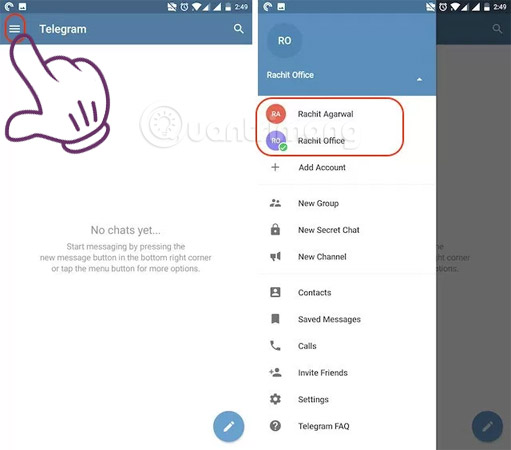 How to log in to multiple accounts on Telegram iPhone, Android Picture 13