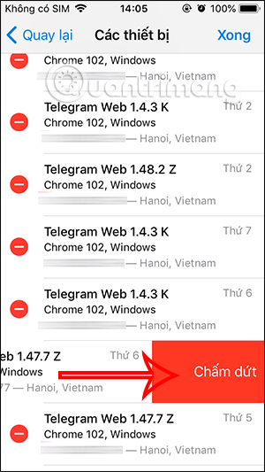 How to log out of Telegram account remotely Picture 6