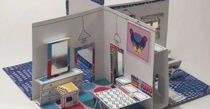 How to make a house model out of cardboard Picture 1