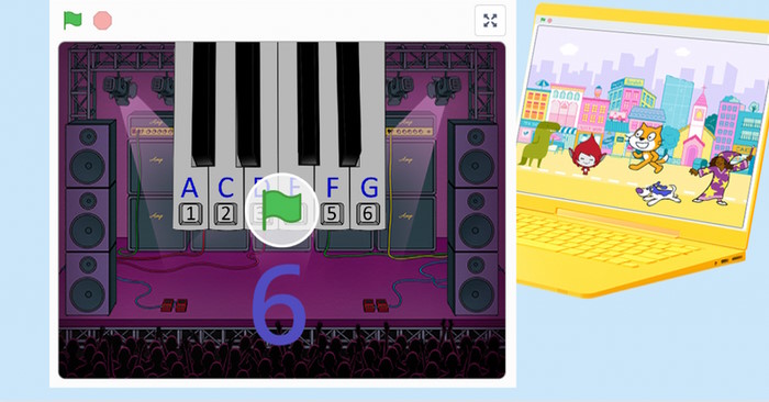 images 1 of How to make a piano game using Scratch