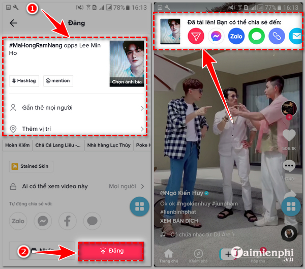 How to make a TikTok video with a tan blush filter Picture 6