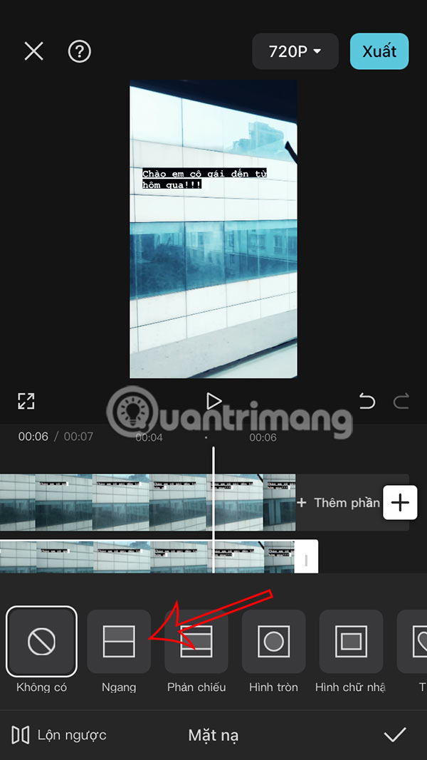 Instructions for making color changing videos on CapCut Picture 11