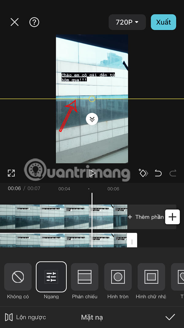 Instructions for making color changing videos on CapCut Picture 12