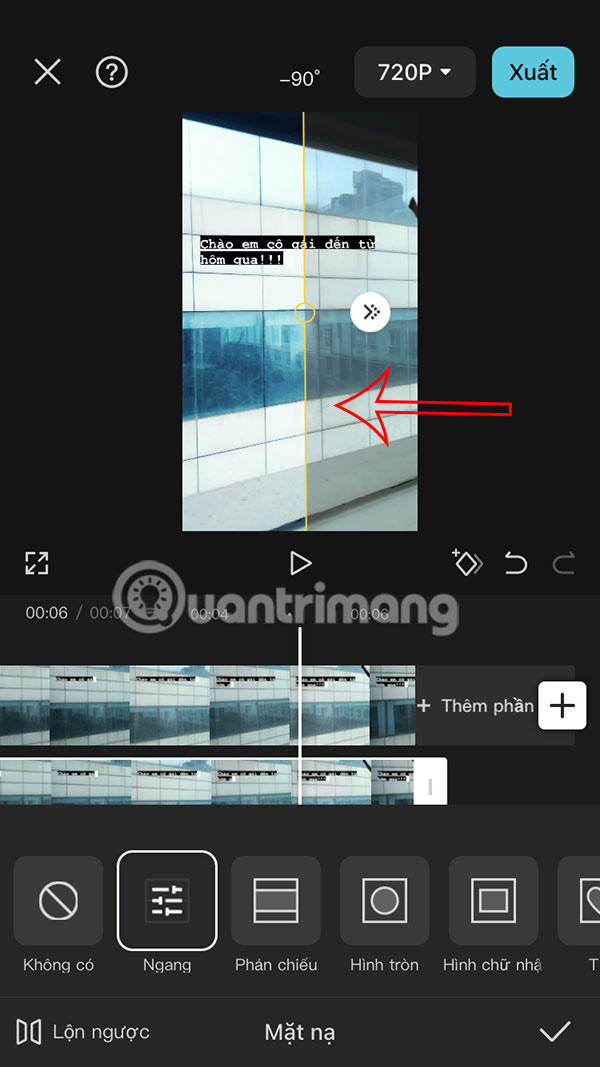 Instructions for making color changing videos on CapCut Picture 13