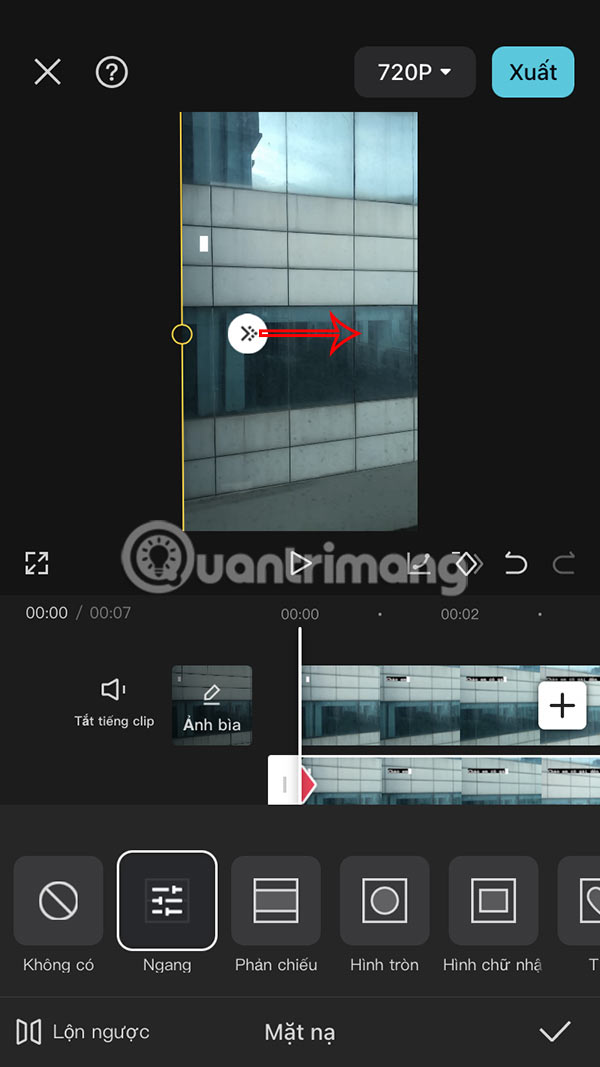 Instructions for making color changing videos on CapCut Picture 20