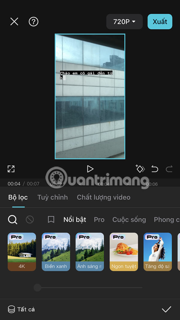 Instructions for making color changing videos on CapCut Picture 8