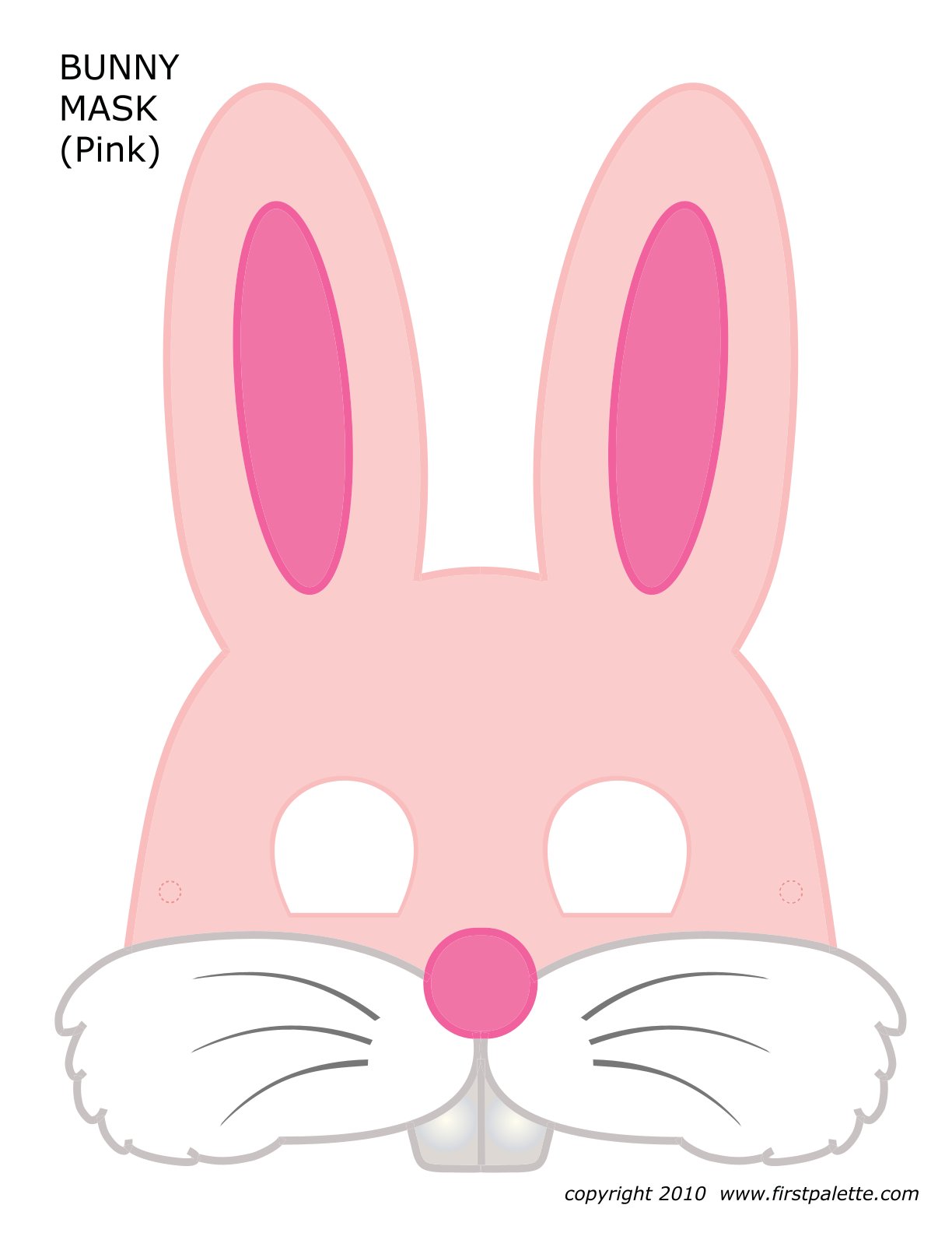 Picture 13 of How to make animal-shaped paper Mid-Autumn Festival masks for children.