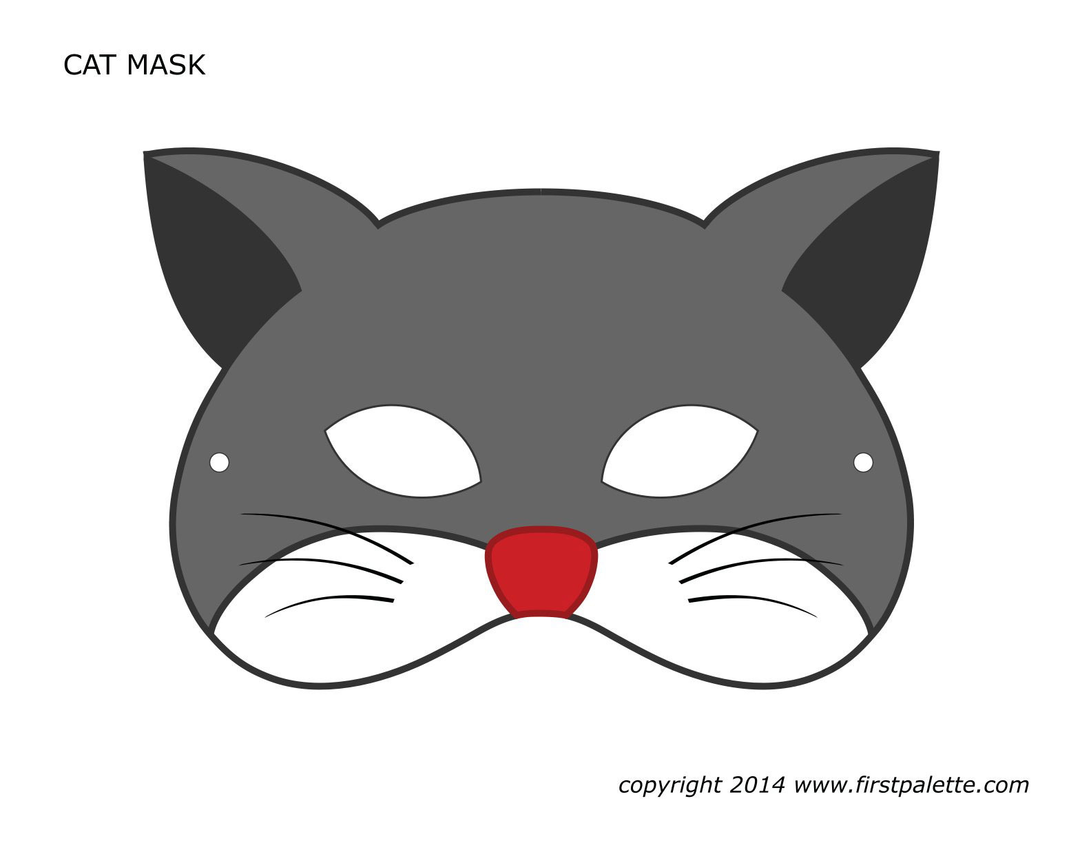 Picture 18 of How to make animal-shaped paper Mid-Autumn Festival masks for children.