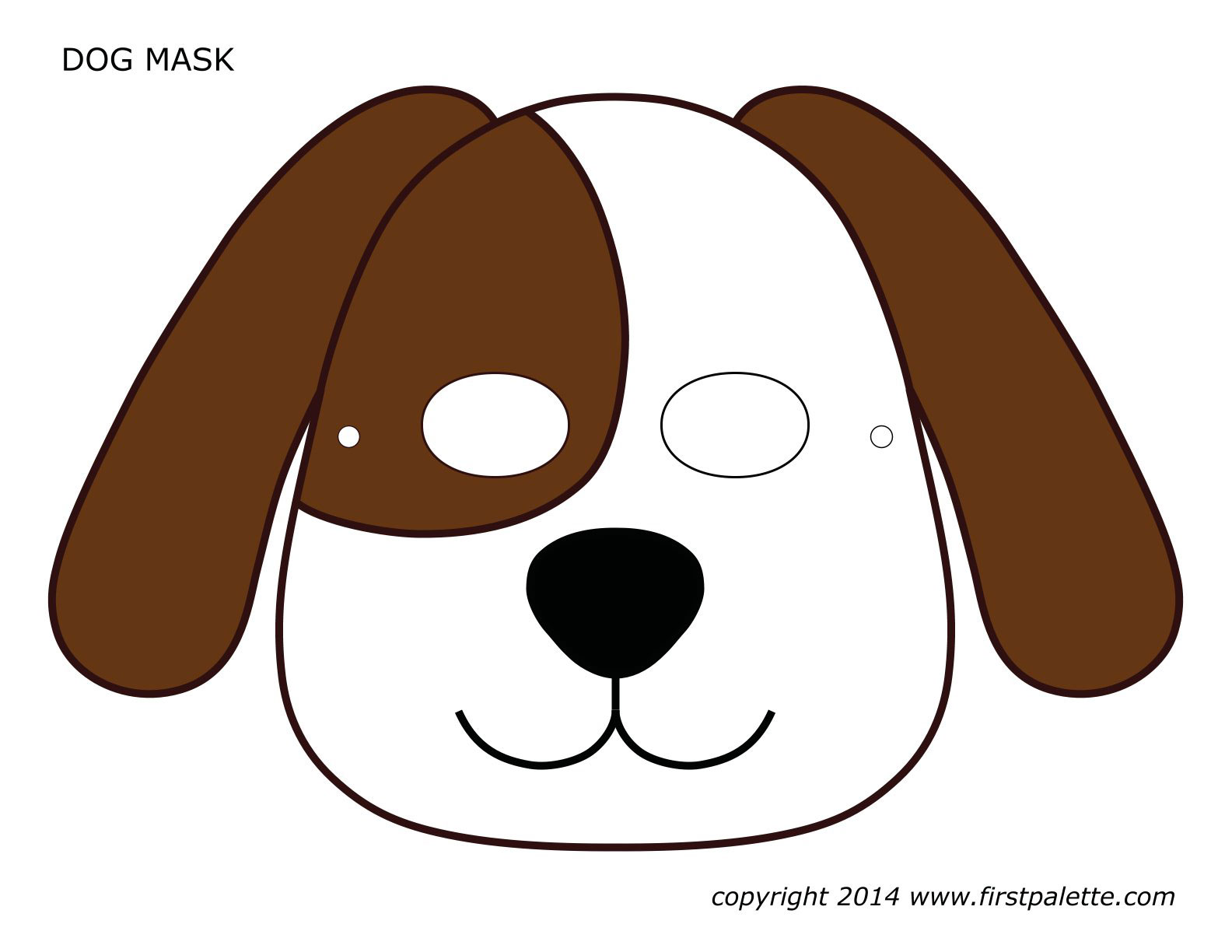 Picture 28 of How to make animal-shaped paper Mid-Autumn Festival masks for children.