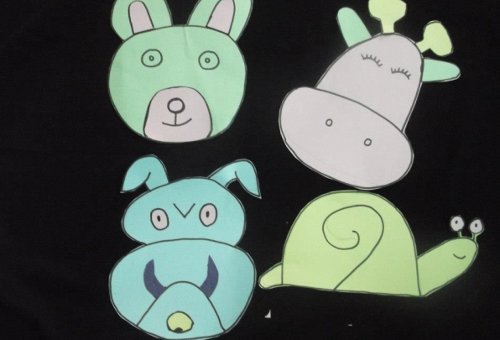 Picture 3 of How to make animal-shaped paper Mid-Autumn Festival masks for children.