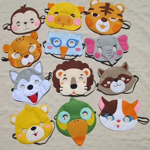 Picture 6 of How to make animal-shaped paper Mid-Autumn Festival masks for children.