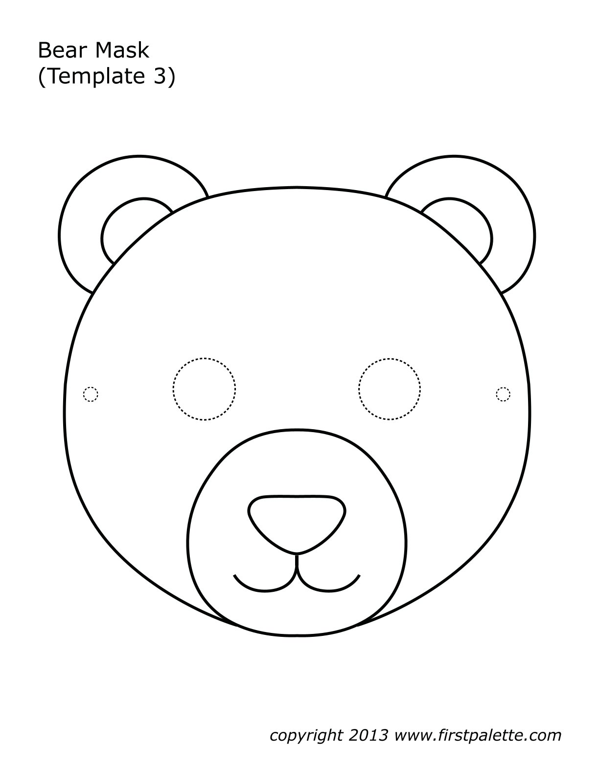 Picture 7 of How to make animal-shaped paper Mid-Autumn Festival masks for children.