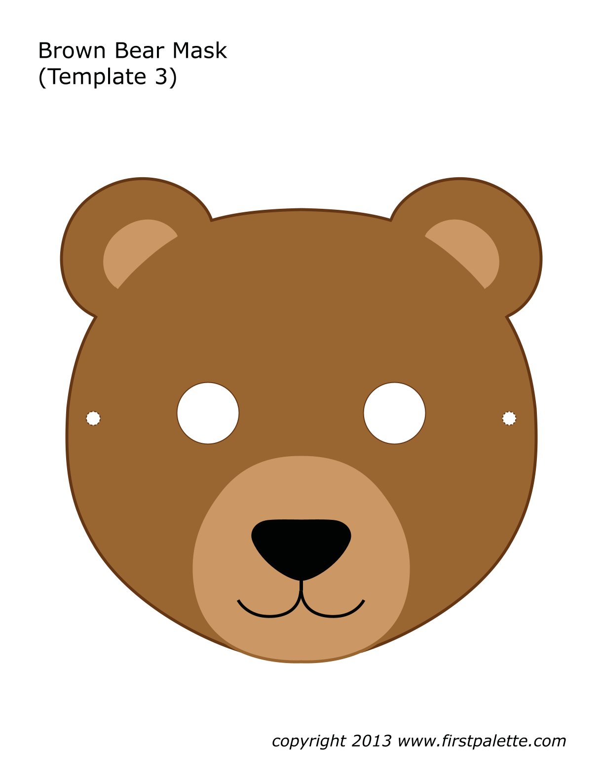 Picture 9 of How to make animal-shaped paper Mid-Autumn Festival masks for children.