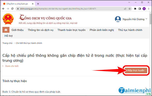 How to make passport online on phone, computer Picture 14