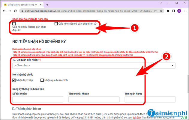 How to make passport online on phone, computer Picture 16