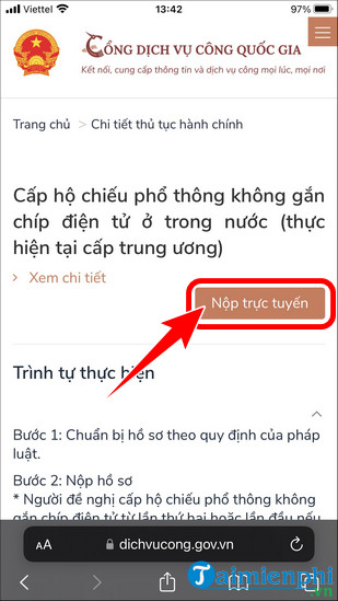 How to make passport online on phone, computer Picture 22