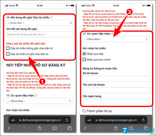 How to make passport online on phone, computer Picture 24