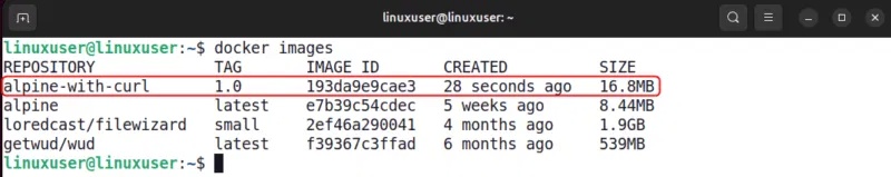 How to make permanent changes to a Docker image immediately. Picture 4
