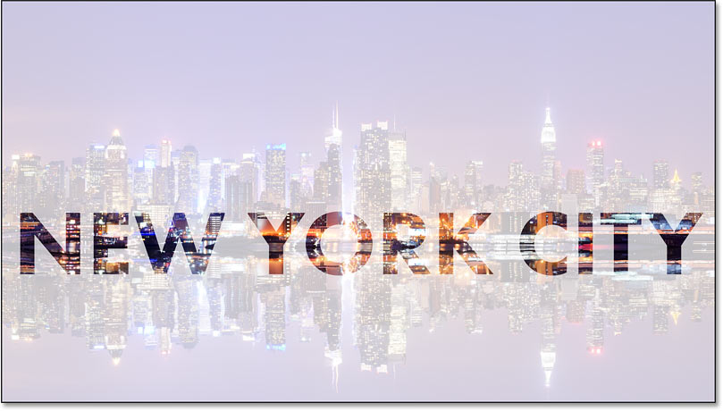 How to make text transparent in Photoshop Picture 24