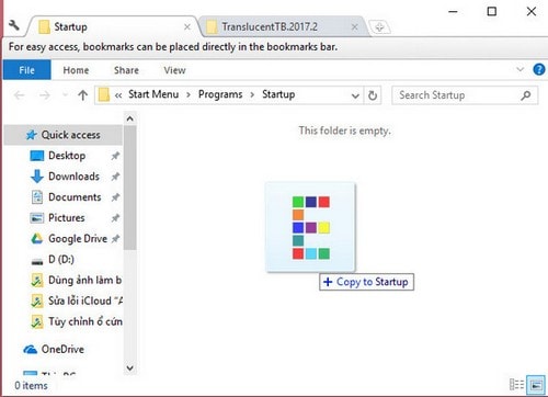 Picture 6 of How to make the Taskbar transparent on Windows 10 and Windows 11 using TranslucentTB