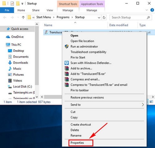 Picture 8 of How to make the Taskbar transparent on Windows 10 and Windows 11 using TranslucentTB
