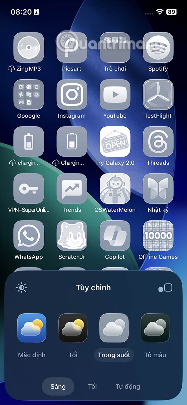 How to make transparent icons on iPhone Picture 4