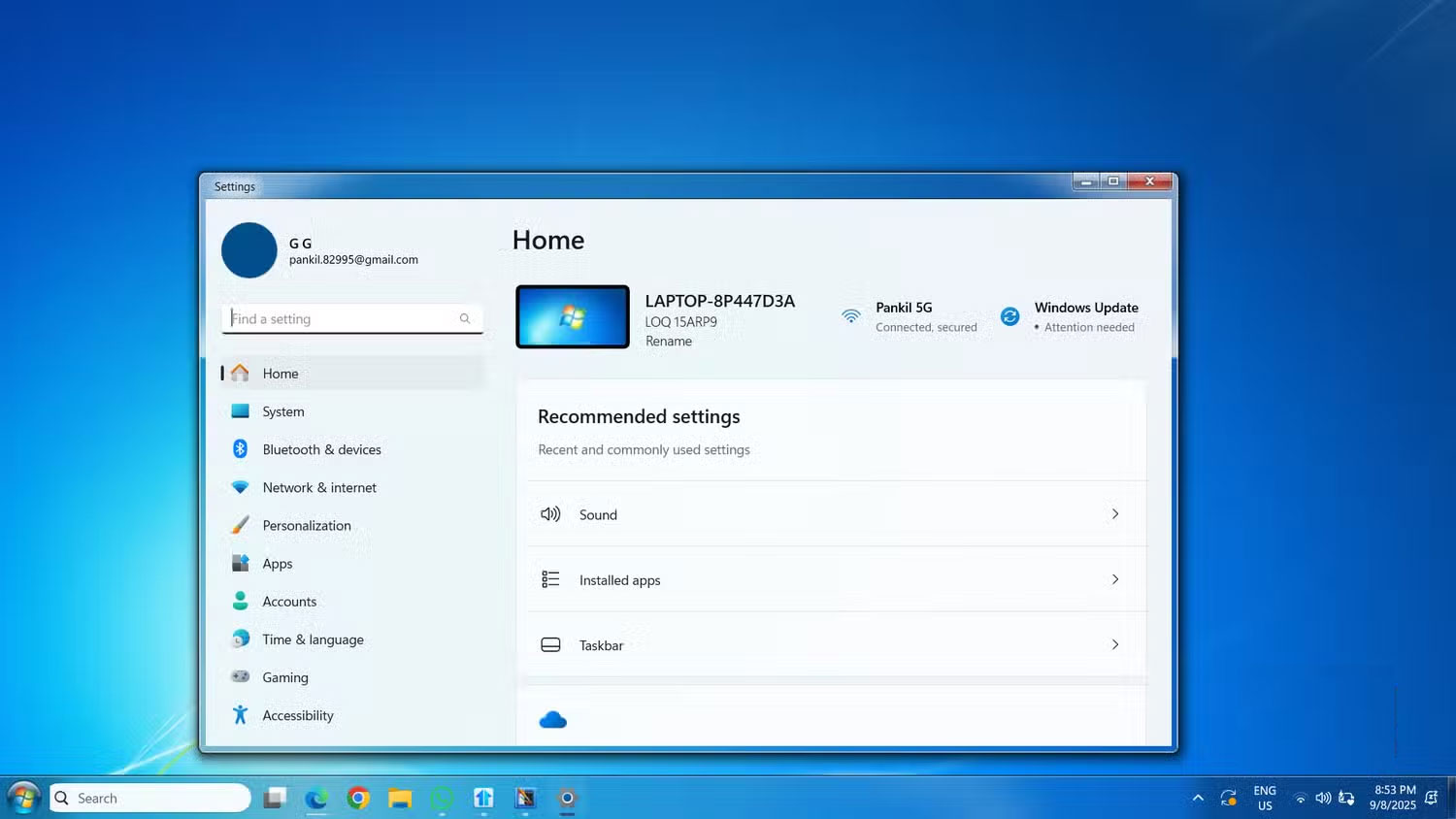 How to Make Windows 11 Look Like Windows 7 Picture 9