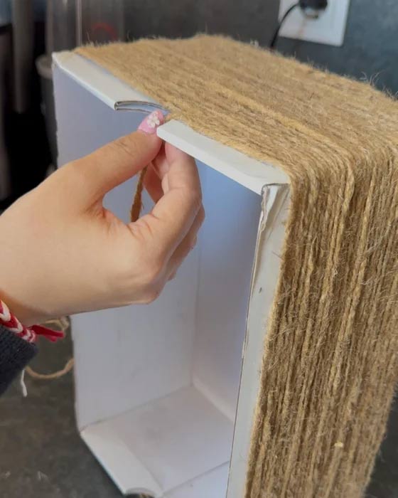 How to make your own boho style storage basket Picture 4