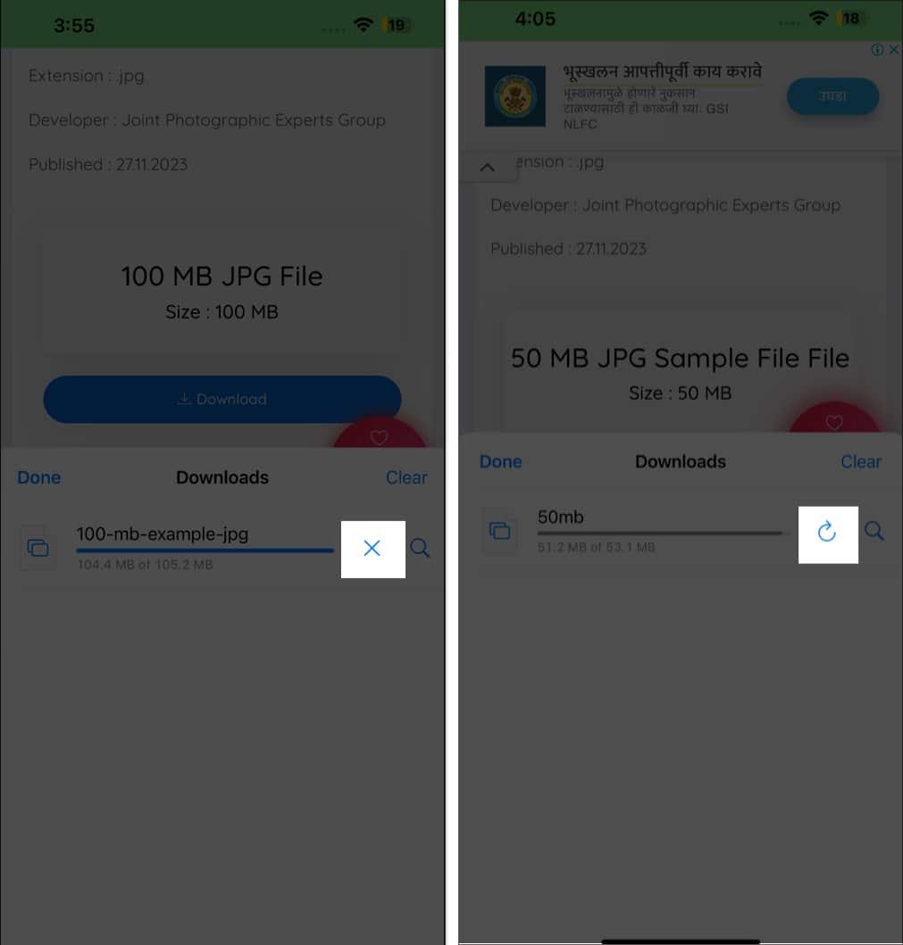 How to manage downloaded files in Safari on iPhone and iPad Picture 4
