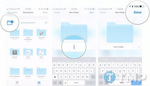 How to manage iCloud Drive files, create folders, move easily Picture 10