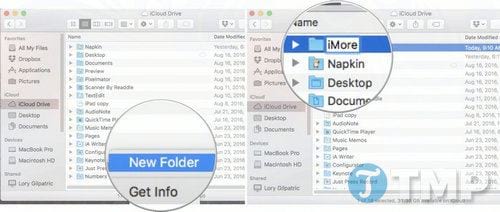 How to manage iCloud Drive files, create folders, move easily Picture 4