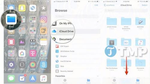 How to manage iCloud Drive files, create folders, move easily Picture 9
