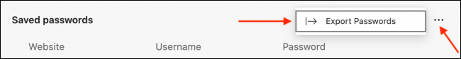 How to manage saved passwords on Microsoft Edge: View, delete, edit, export Picture 12