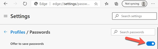 How to manage saved passwords on Microsoft Edge: View, delete, edit, export Picture 18